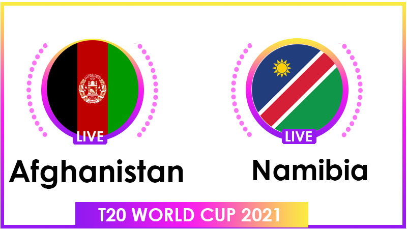 Afghanistan vs Nambia T20 World Cup Live Streaming