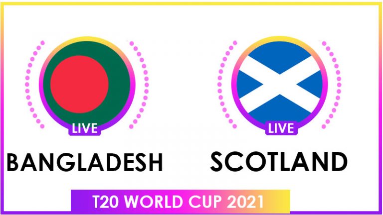 Bangladesh vs Scotland Live Streaming 2nd T20 World Cup 2022