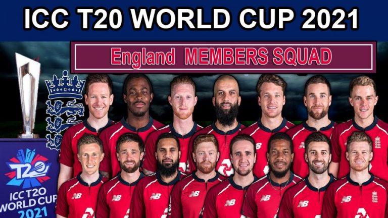 England Team Squad for ICC T20 World Cup 2022 Players List