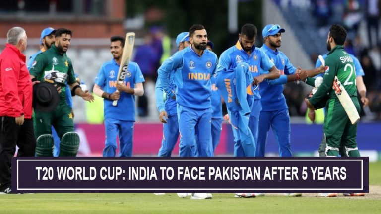 ICC men’s T20 World Cup 2022- India to face Pakistan after 5 years in T20 cricket