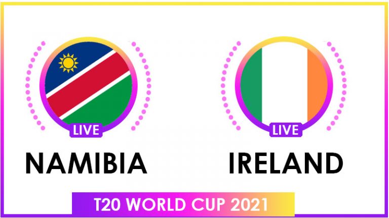 Namibia vs Ireland Live Score 11th T20 World Cup Match Live Streaming