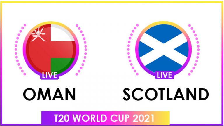 Oman vs Scotland Live Score 10th T20 World Cup Match Live Streaming