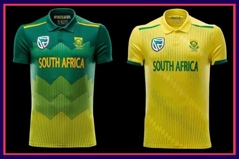 South Africa Team Kit/Jersey for T20 World Cup 2022