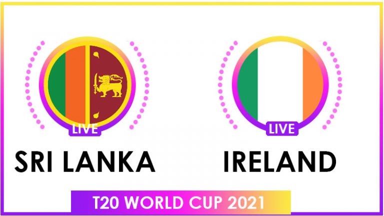 Sri Lanka vs Ireland Live Score 8th T20 World Cup Match Live Streaming