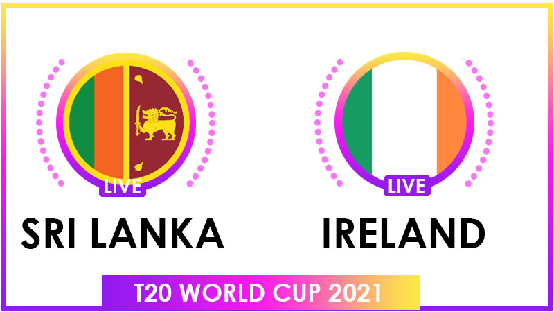 Sri Lanka vs Ireland Live Score 8th T20 World Cup