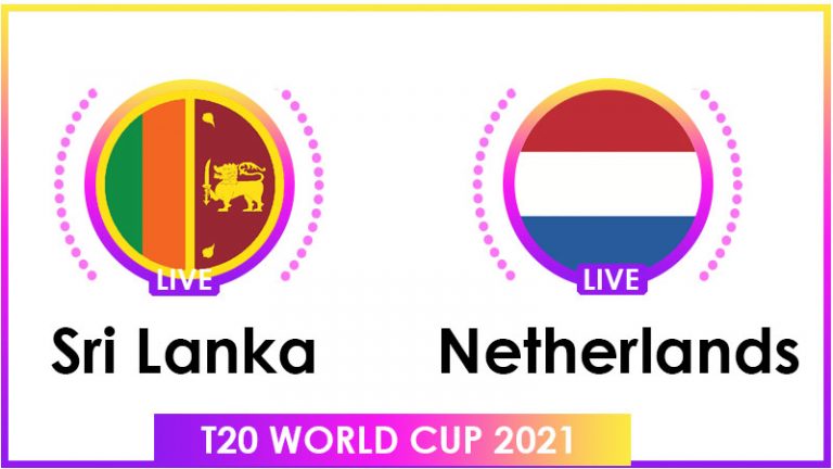 Sri Lanka vs Netherlands Live Score 12th T20 WC Match Live Streaming